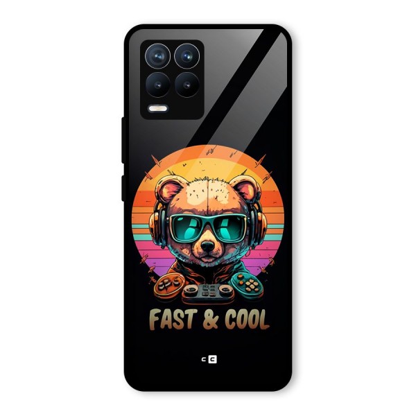 Fast And Cool Glass Back Case for Realme 8