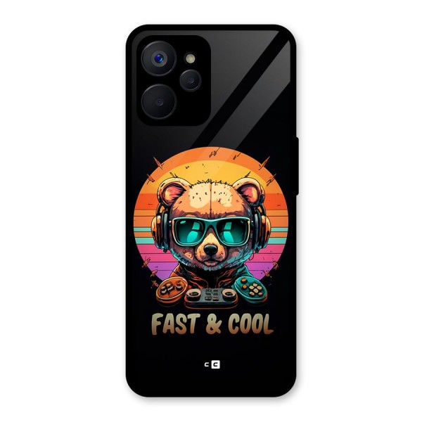 Fast And Cool Glass Back Case for Realme 9i 5G