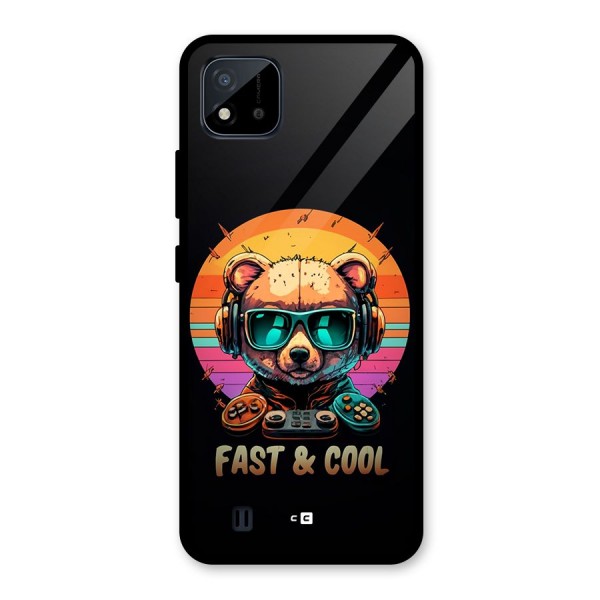 Fast And Cool Glass Back Case for Realme C11 2021