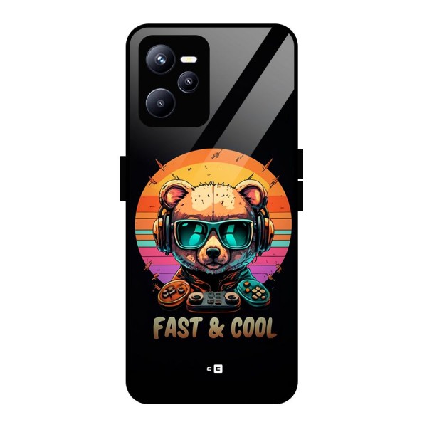 Fast And Cool Glass Back Case for Realme C35