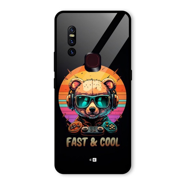 Fast And Cool Glass Back Case for Vivo V15