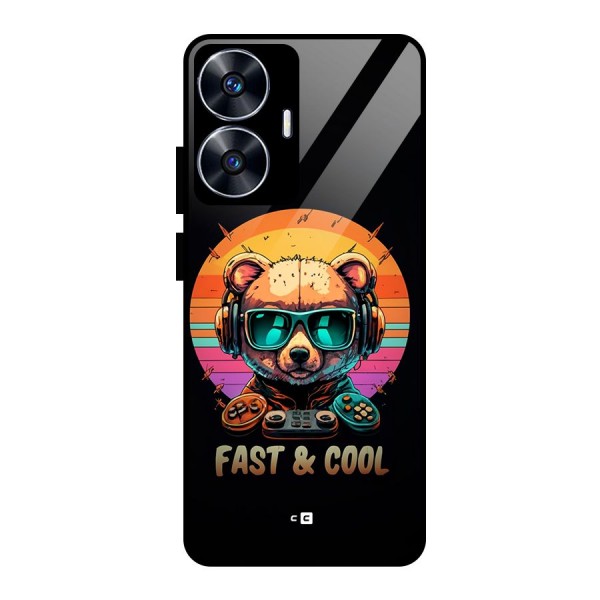 Fast And Cool Glass Back Case for realme C55