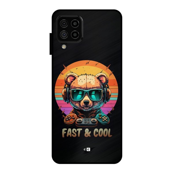 Fast And Cool Metal Back Case for Galaxy A22 4G