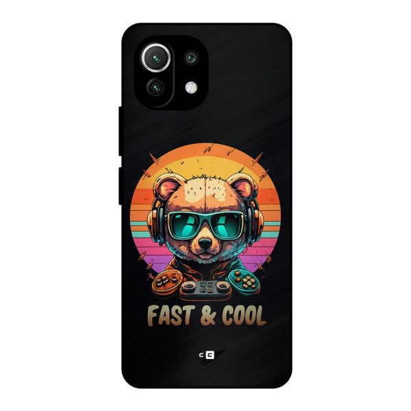 Fast And Cool Metal Back Case for Mi 11 Lite