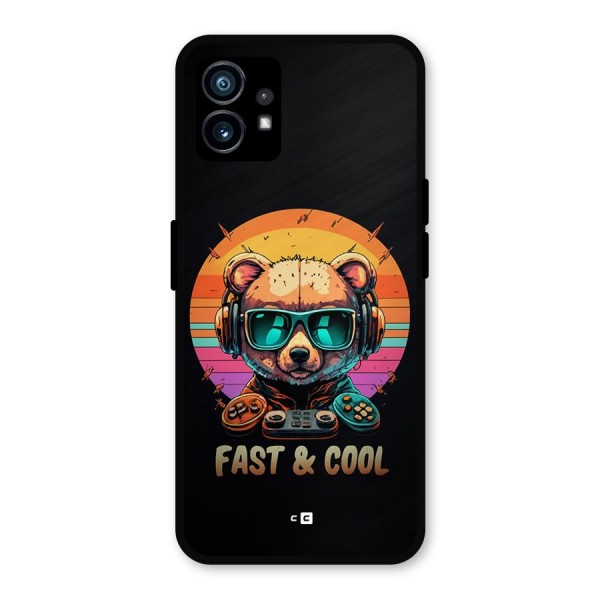 Fast And Cool Metal Back Case for Nothing Phone 1