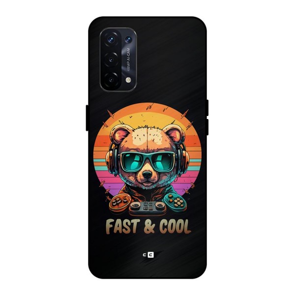 Fast And Cool Metal Back Case for Oppo A74 5G