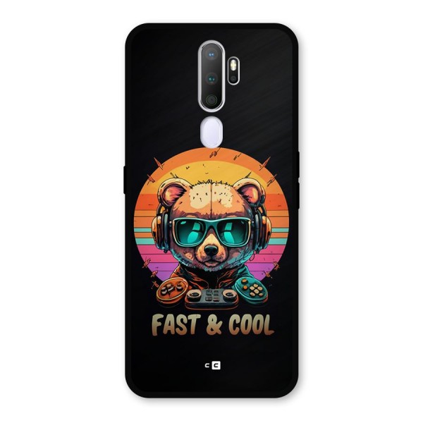 Fast And Cool Metal Back Case for Oppo A9 (2020)