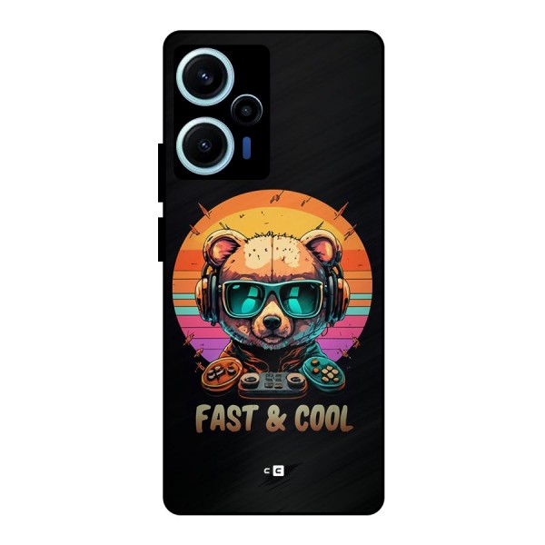 Fast And Cool Metal Back Case for Poco F5