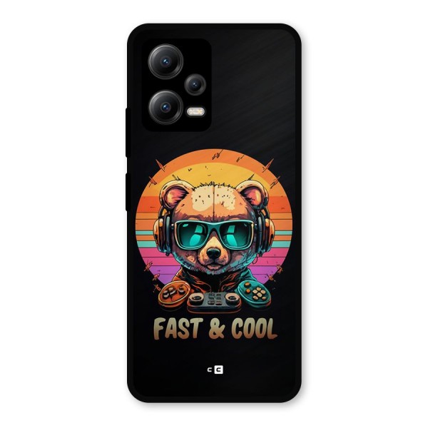 Fast And Cool Metal Back Case for Poco X5