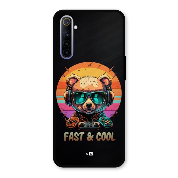 Fast And Cool Metal Back Case for Realme 6