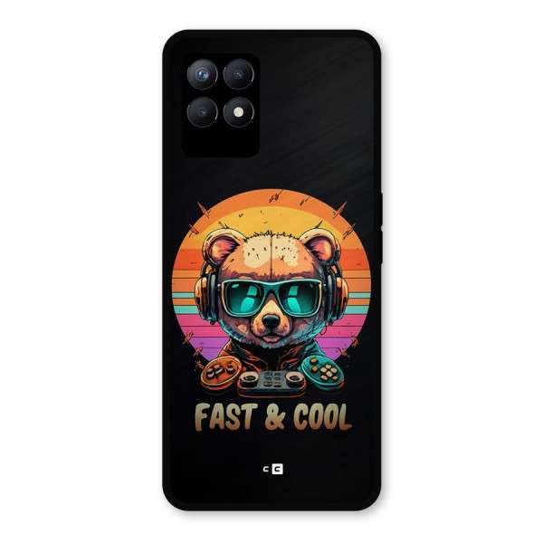 Fast And Cool Metal Back Case for Realme 8i