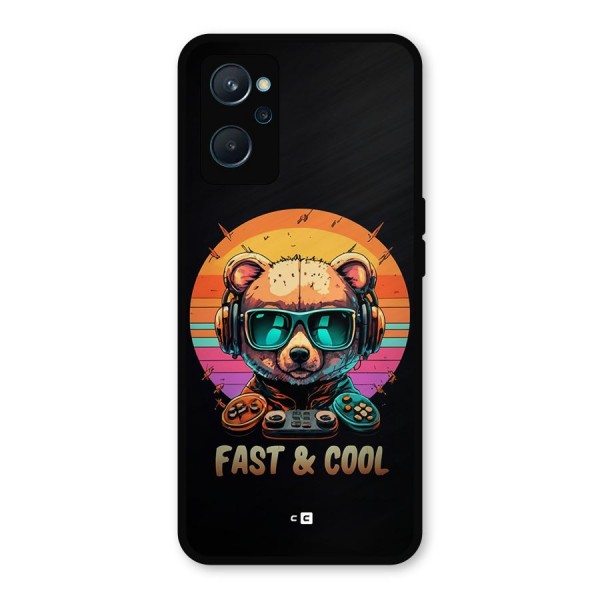 Fast And Cool Metal Back Case for Realme 9i