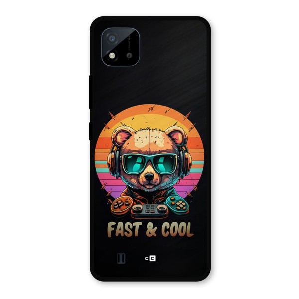 Fast And Cool Metal Back Case for Realme C11 2021