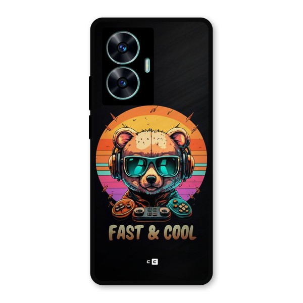 Fast And Cool Metal Back Case for Realme C55