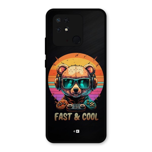 Fast And Cool Metal Back Case for Redmi 10