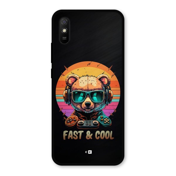 Fast And Cool Metal Back Case for Redmi 9i