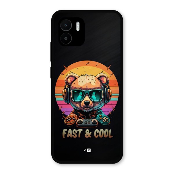 Fast And Cool Metal Back Case for Redmi A2