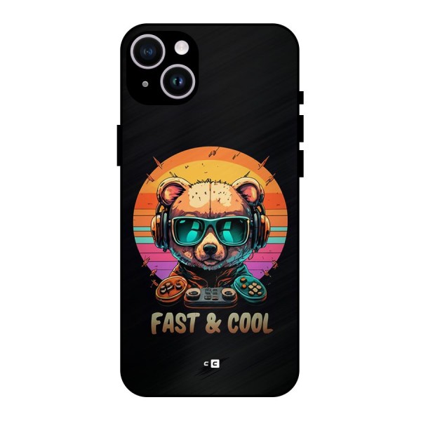 Fast And Cool Metal Back Case for iPhone 14 Plus