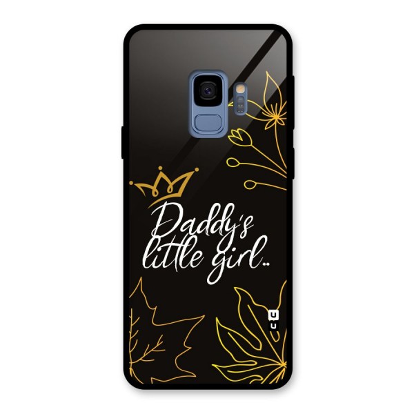 Favorite Little Girl Glass Back Case for Galaxy S9