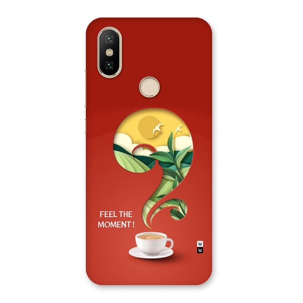 Feel The Moment Back Case for Mi A2