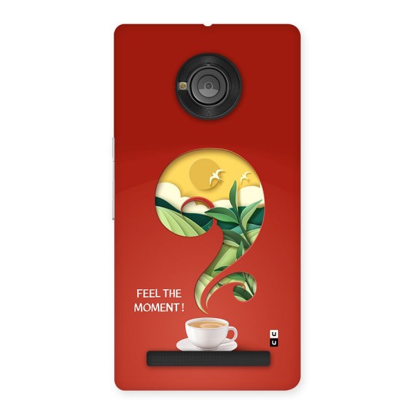 Feel The Moment Back Case for Yuphoria