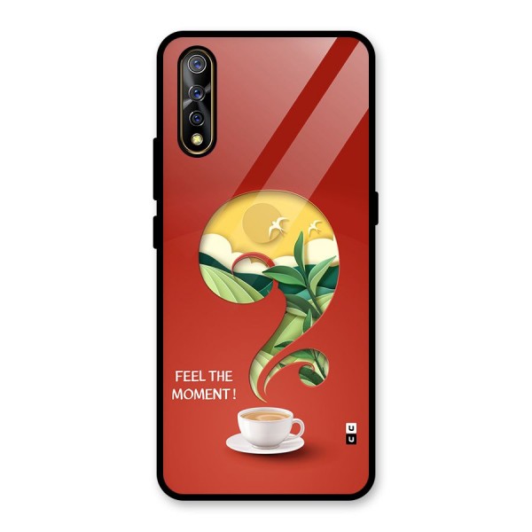 Feel The Moment Glass Back Case for Vivo Z1x