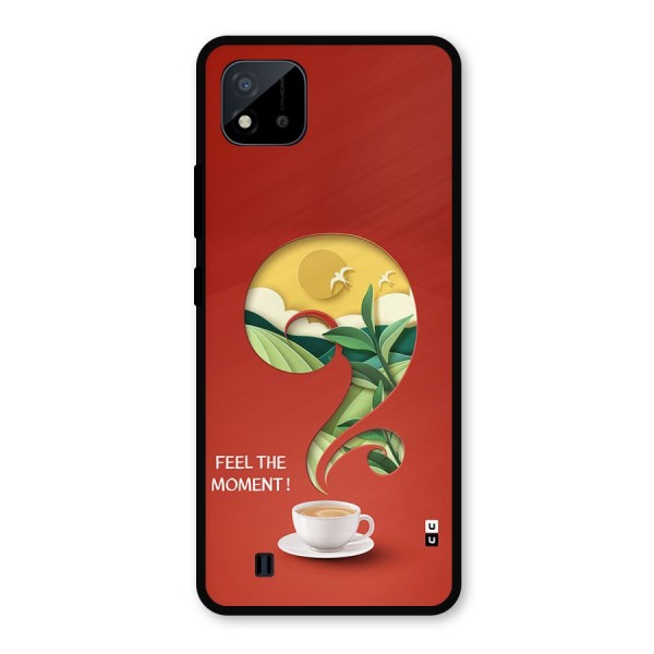 Feel The Moment Metal Back Case for Realme C11 2021