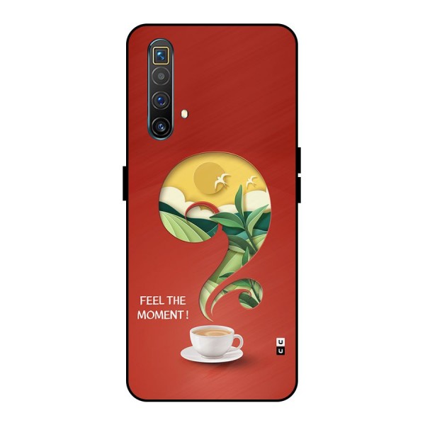 Feel The Moment Metal Back Case for Realme X3 SuperZoom