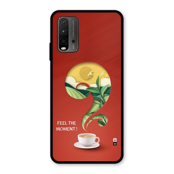 Feel The Moment Metal Back Case for Redmi 9 Power