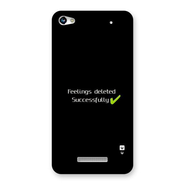 Feelings Deleted Back Case for Canvas Hue 2 A316