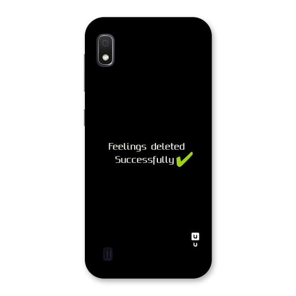 Feelings Deleted Back Case for Galaxy A10