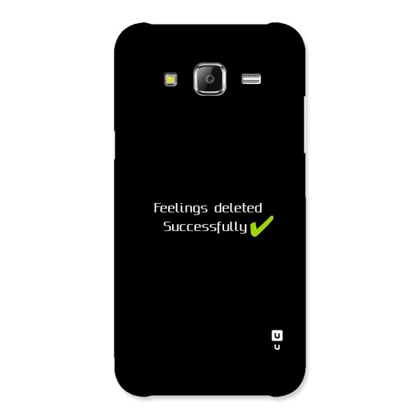 Feelings Deleted Back Case for Galaxy J5