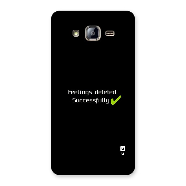 Feelings Deleted Back Case for Galaxy On5