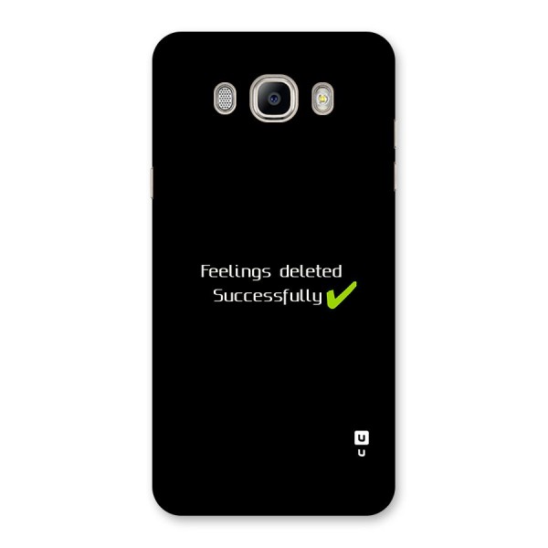 Feelings Deleted Back Case for Galaxy On8