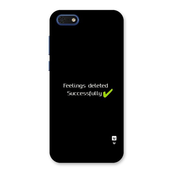 Feelings Deleted Back Case for Honor 7s