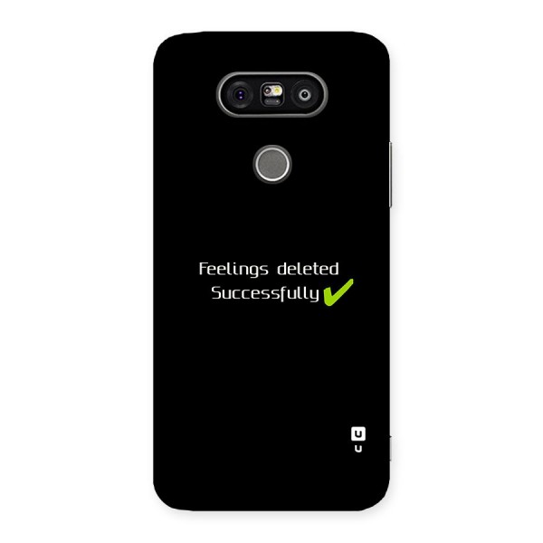 Feelings Deleted Back Case for LG G5