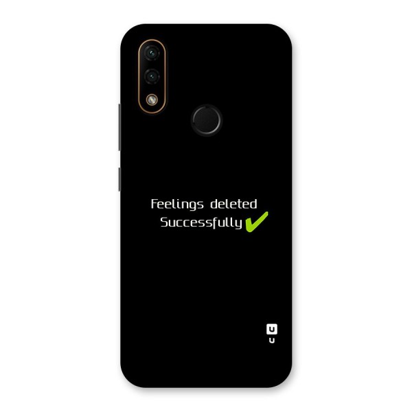 Feelings Deleted Back Case for Lenovo A6 Note