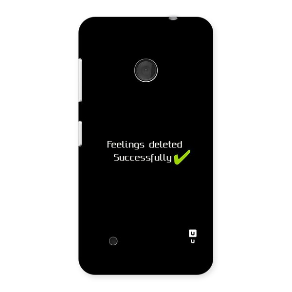 Feelings Deleted Back Case for Lumia 530