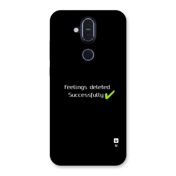 Feelings Deleted Back Case for Nokia 8.1