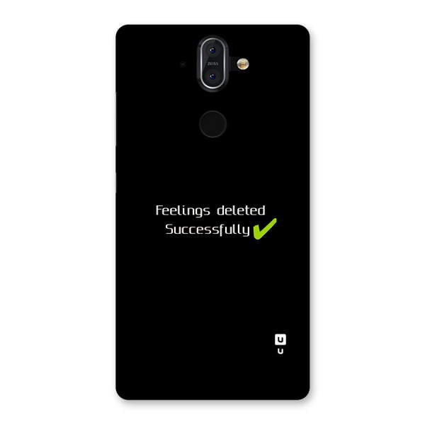 Feelings Deleted Back Case for Nokia 8 Sirocco