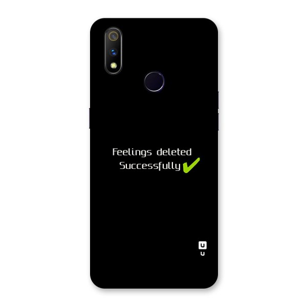 Feelings Deleted Back Case for Realme 3 Pro