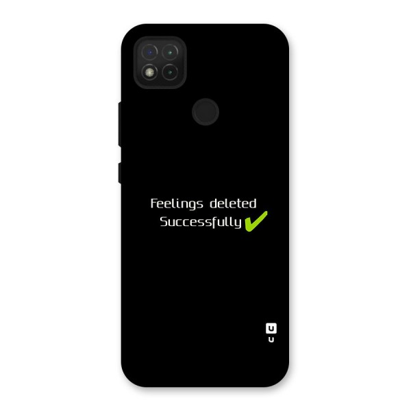 Feelings Deleted Back Case for Redmi 9