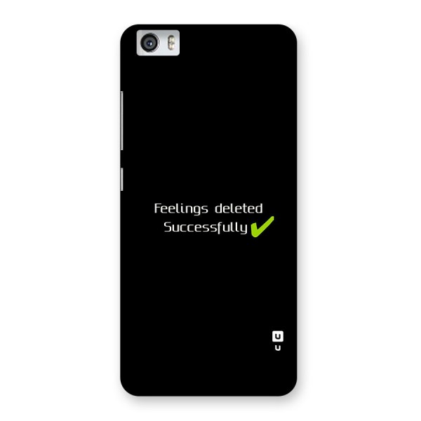 Feelings Deleted Back Case for Redmi Mi 5