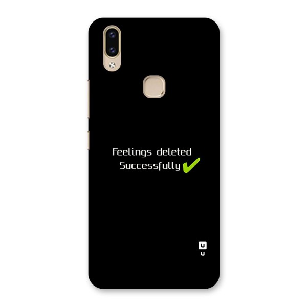 Feelings Deleted Back Case for Vivo V9