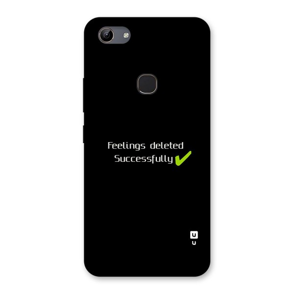 Feelings Deleted Back Case for Vivo Y81