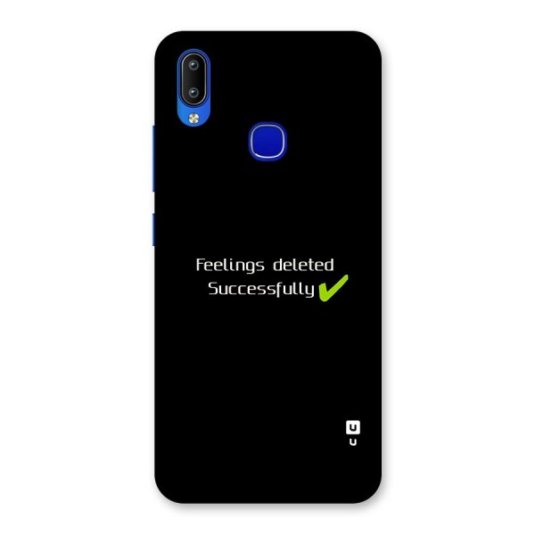 Feelings Deleted Back Case for Vivo Y91