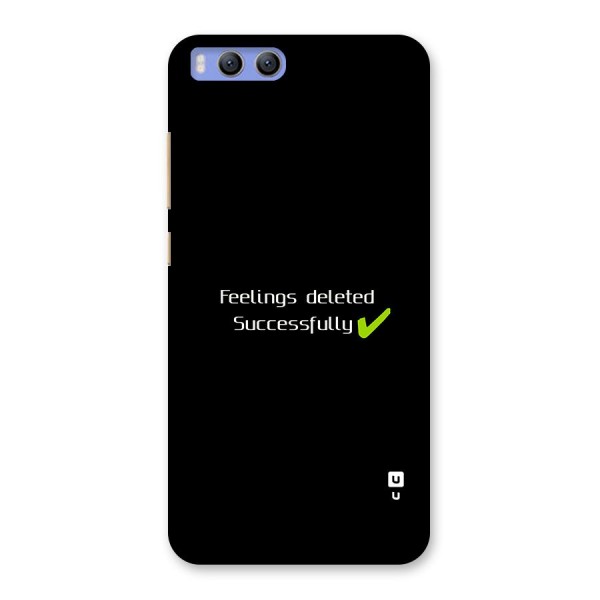 Feelings Deleted Back Case for Xiaomi Mi 6