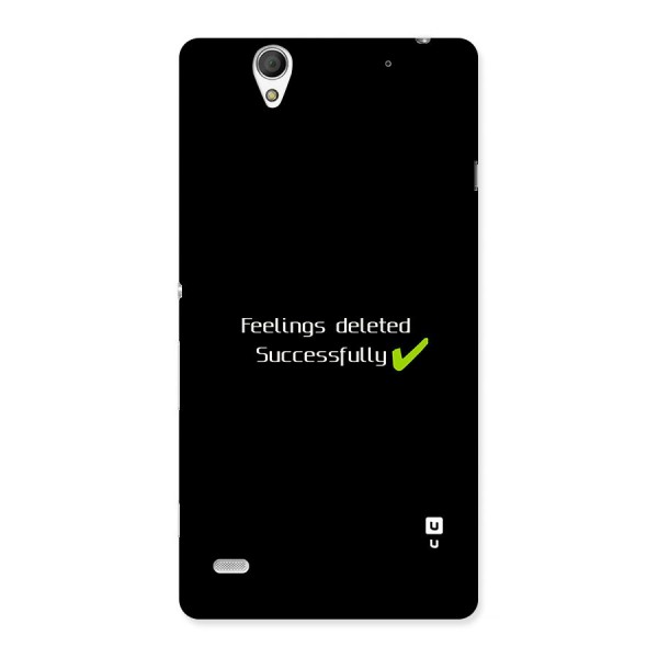 Feelings Deleted Back Case for Xperia C4