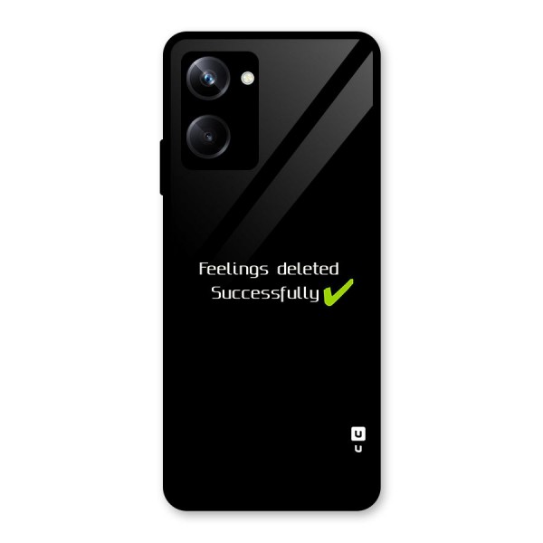 Feelings Deleted Glass Back Case for Realme 10 Pro