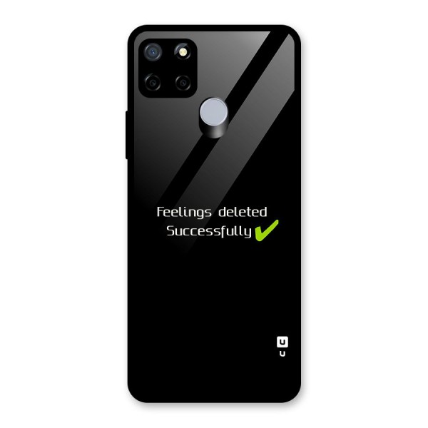 Feelings Deleted Glass Back Case for Realme C12